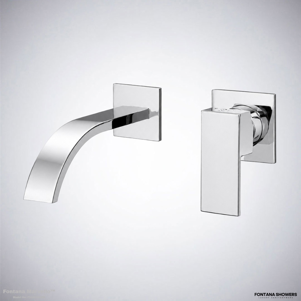 Fontana Marvello Basin Faucet in Chrome